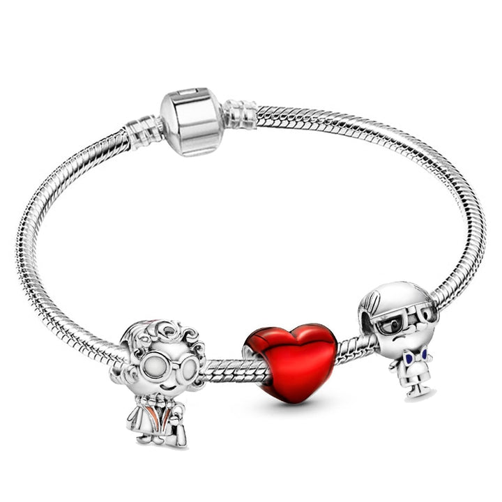 Happy Family Charm Bracelet