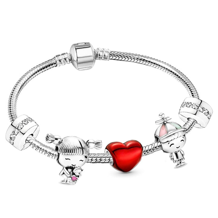 Happy Family Charm Bracelet