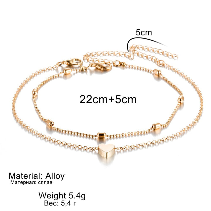 Elegant Stylish Female Anklets