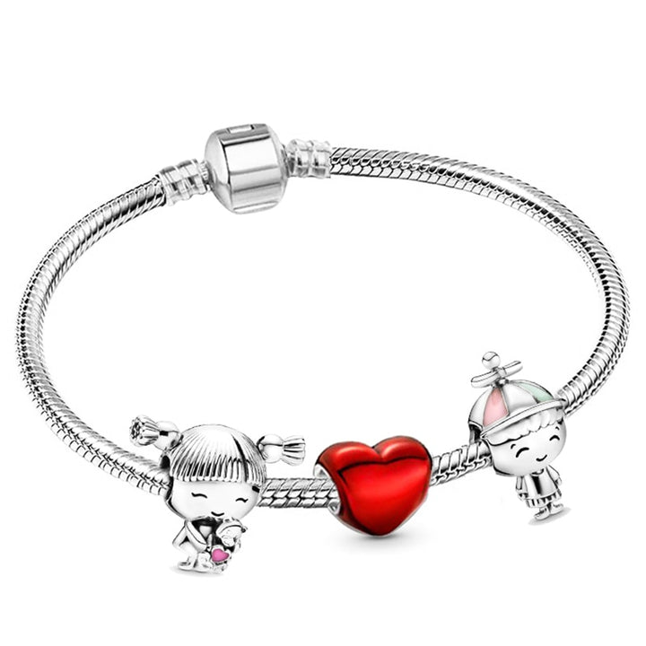 Happy Family Charm Bracelet