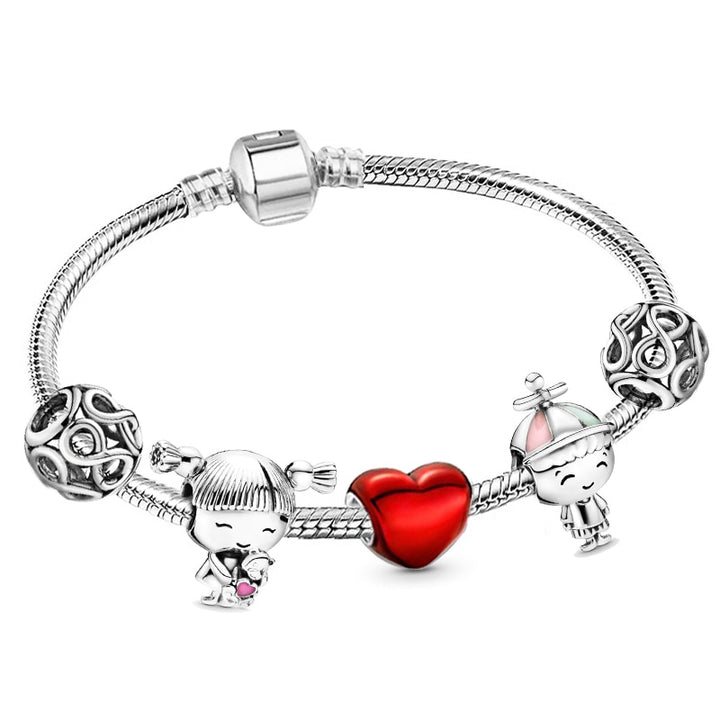 Happy Family Charm Bracelet