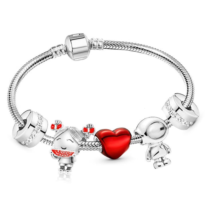 Happy Family Charm Bracelet