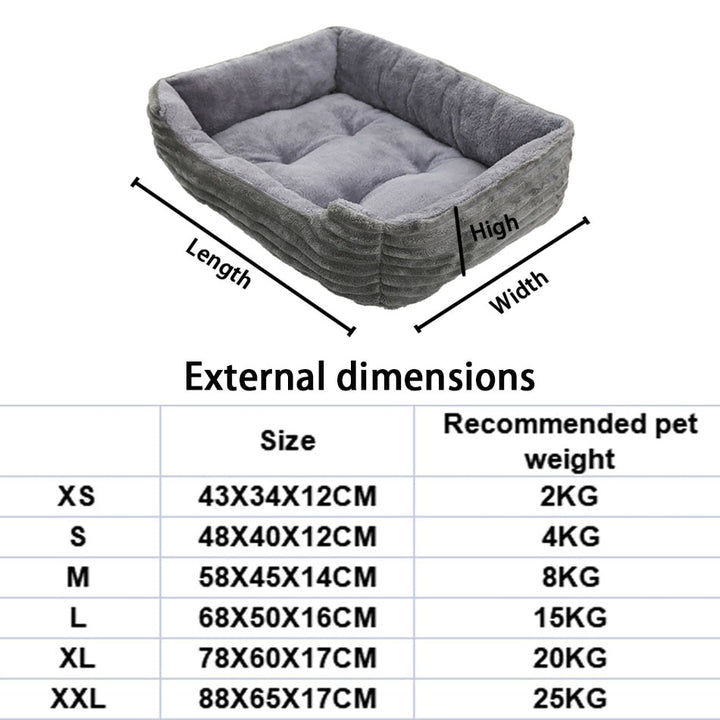 Plush Pet Bed